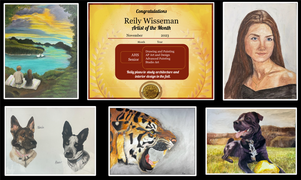 ARTIST OF THE MONTH 2023-2024